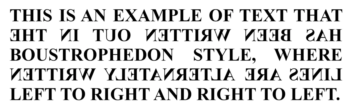 Boustrophedon_text