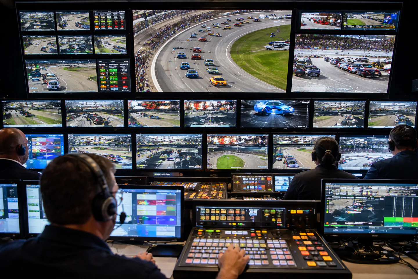 iRacing Production Control Room